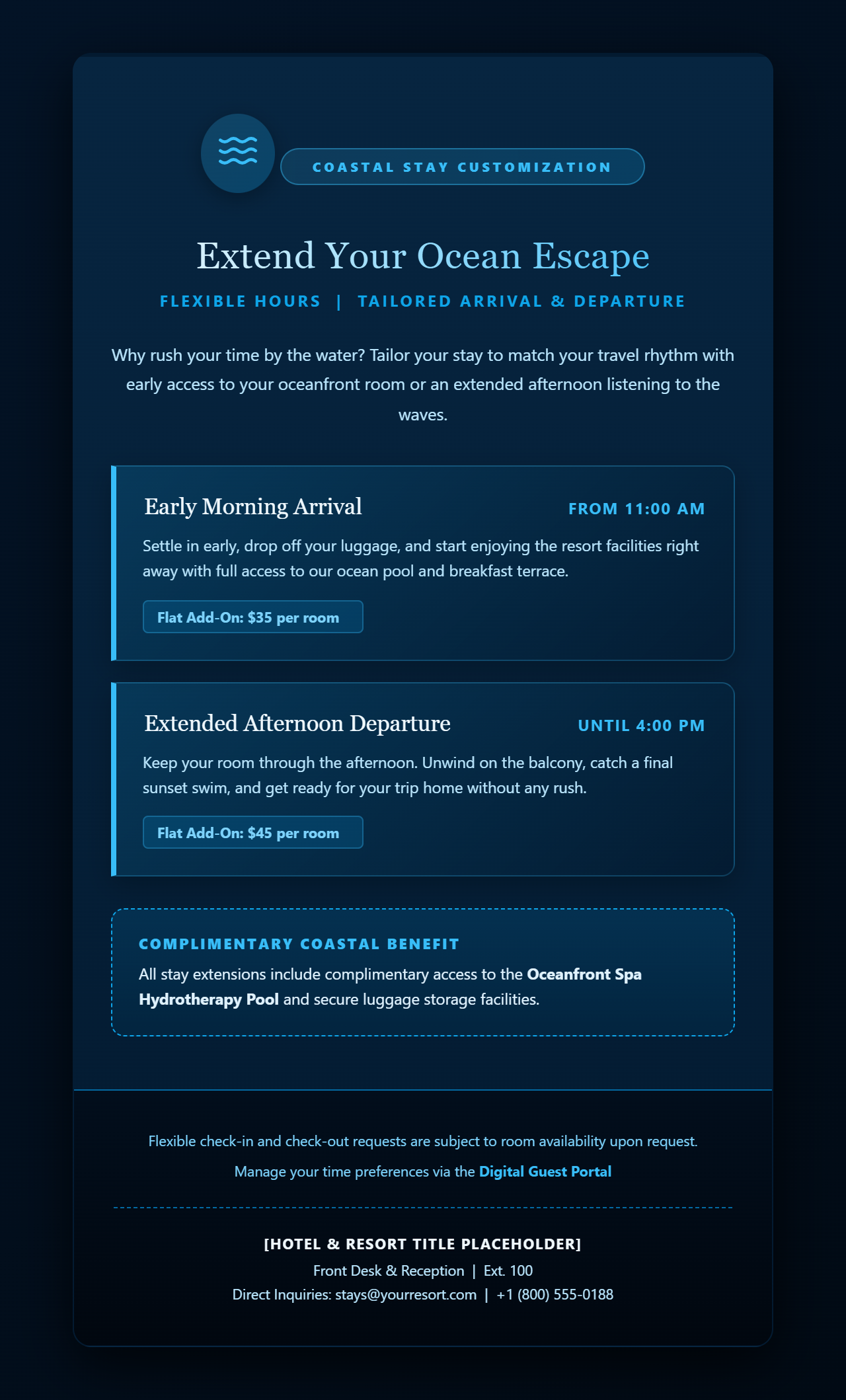 Wild Ocean Waves — hotel booking confirmation HTML email template preview